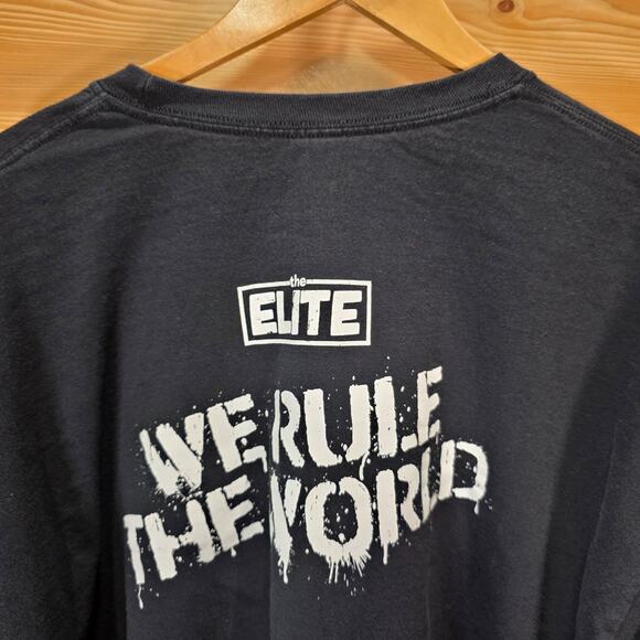 The Elite Young Bucks Kenny Omega Bullet Club 3XL Long Sleeve Shirt Pro Wrestlin - Picture 4 of 10